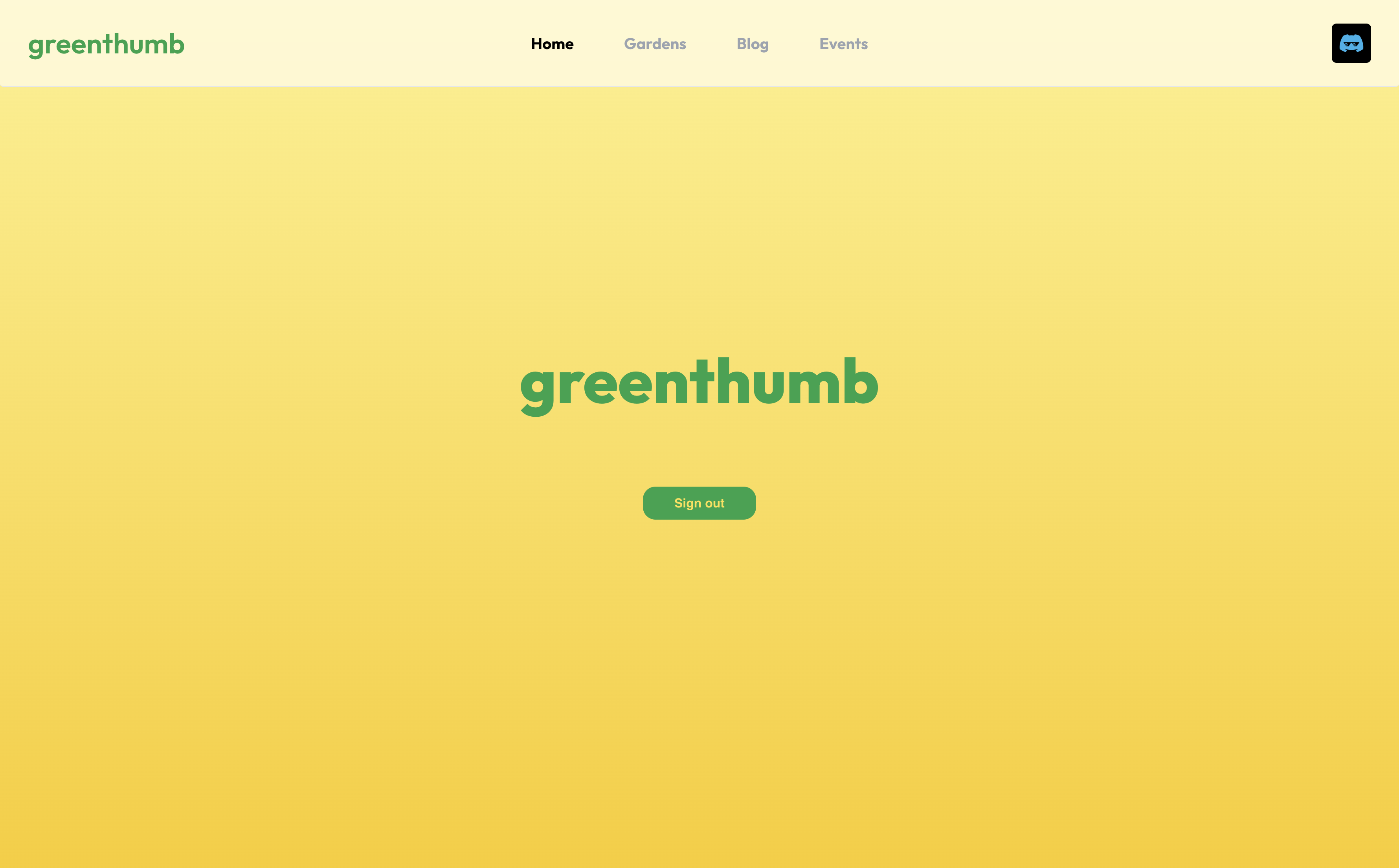 Greenthumb Web Home Page